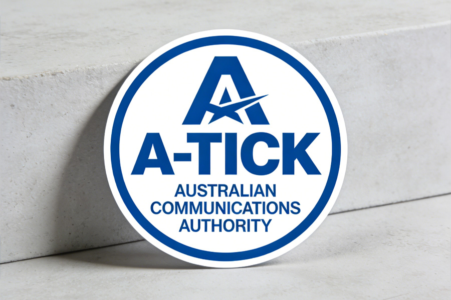 Australian Communications Agency A-TICK Australian Communication Product Certification Mark