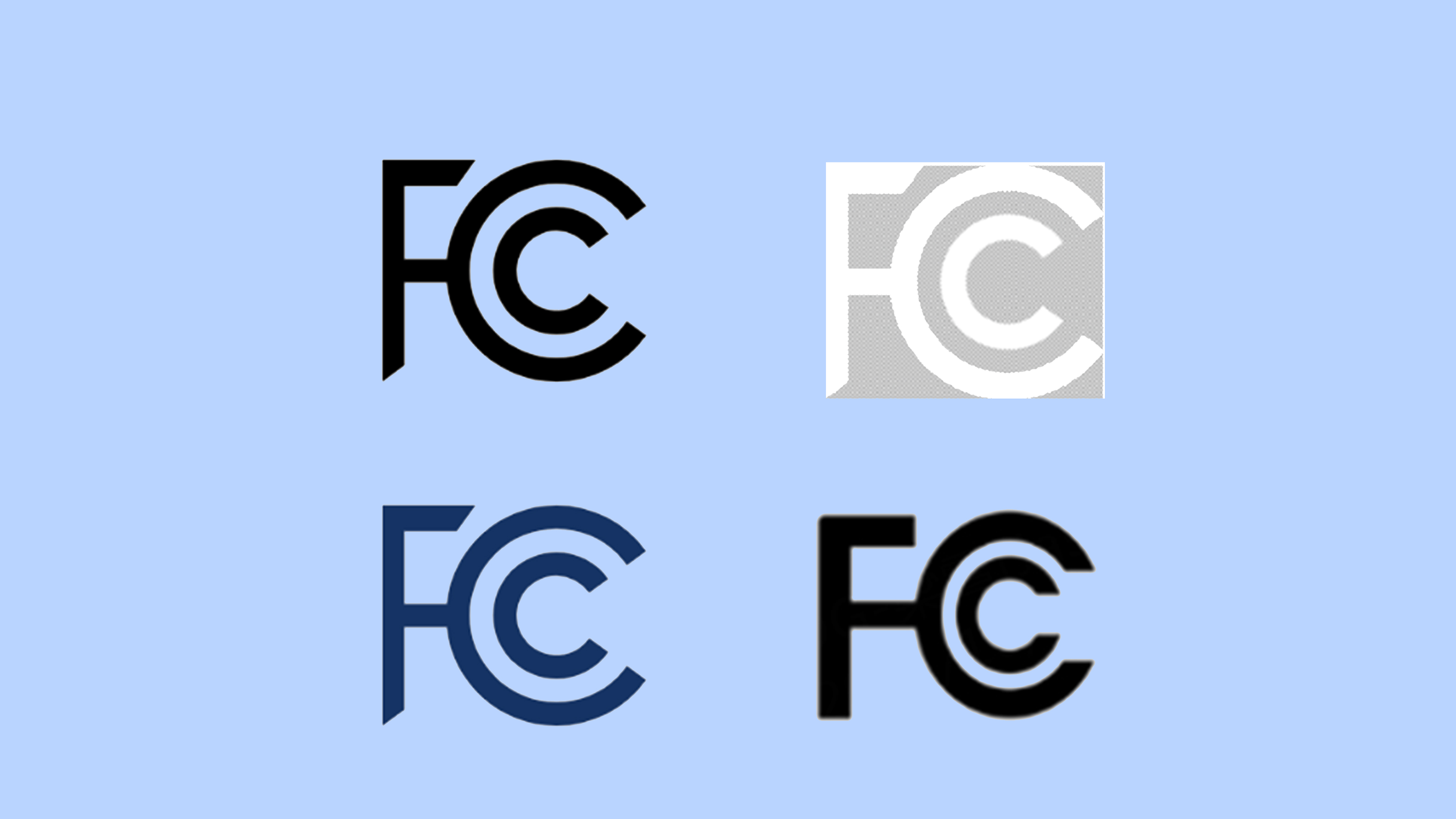 How to use the FCC logo correctly? Did you use it properly?